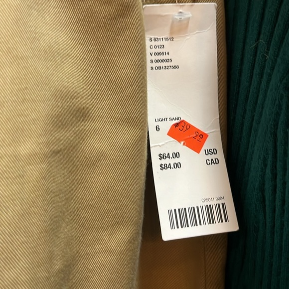 💜BDG Urban Outfitters size 6 Lia Tan Contrast Stitch Cargo Flare Pants NWT - Picture 3 of 4